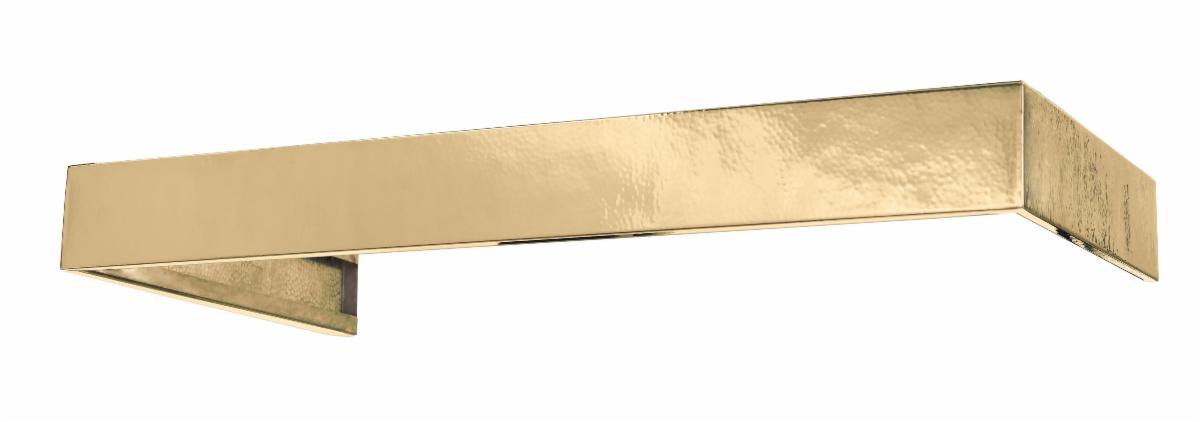 Hammered Brass Trim